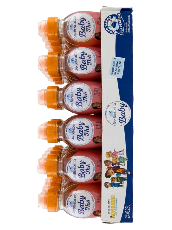 San Benedetto Baby thé déthéiné à la pêche 25 cl · bouteille