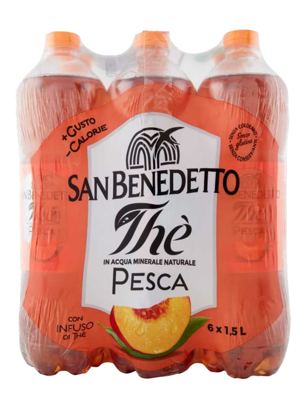 San Benedetto thé glacé à la pêche 1,5 L · bouteille