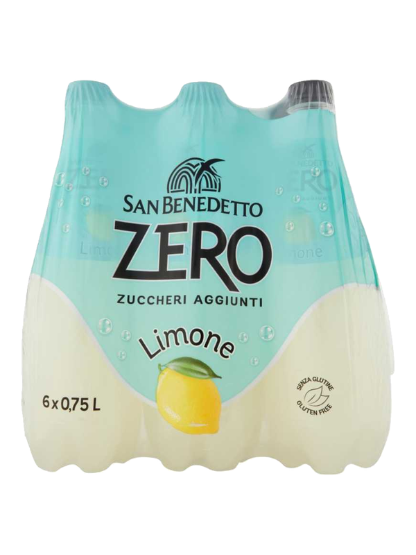 San Benedetto Zero citron 75 cl · bouteille