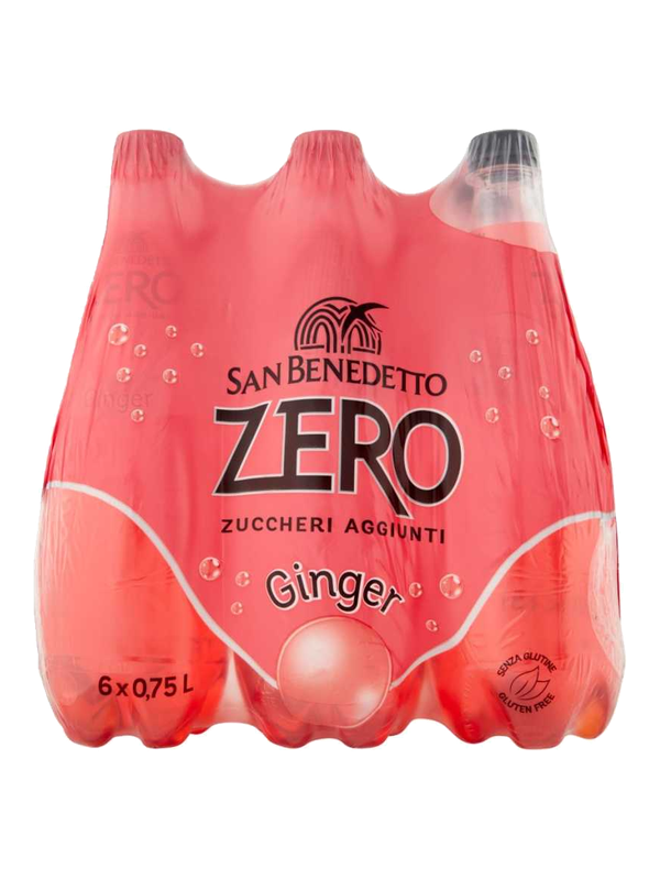San Benedetto Zero ginger 75 cl · bouteille