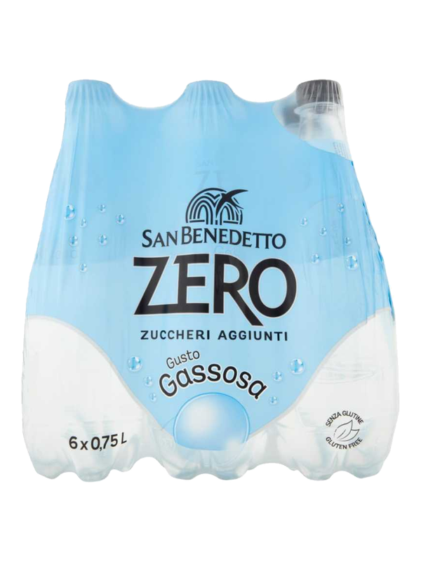 San Benedetto Zero limonade gazeuse (gassosa) 75 cl · bouteille