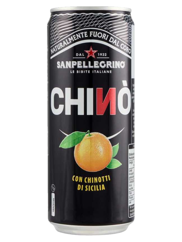 Sanpellegrino Chinò 33 cl · canette