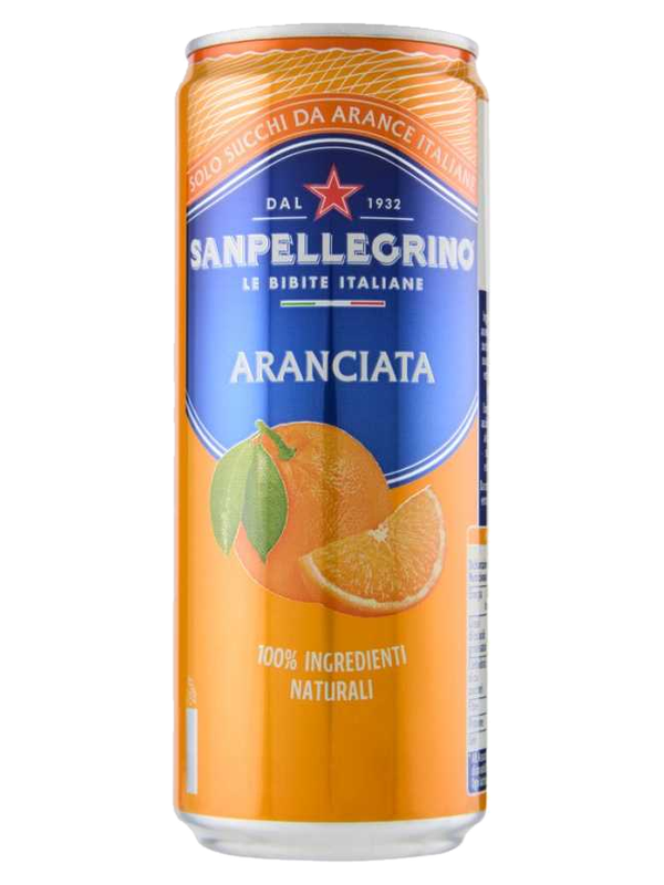 Sanpellegrino Naturali orangeade 33 cl · canette