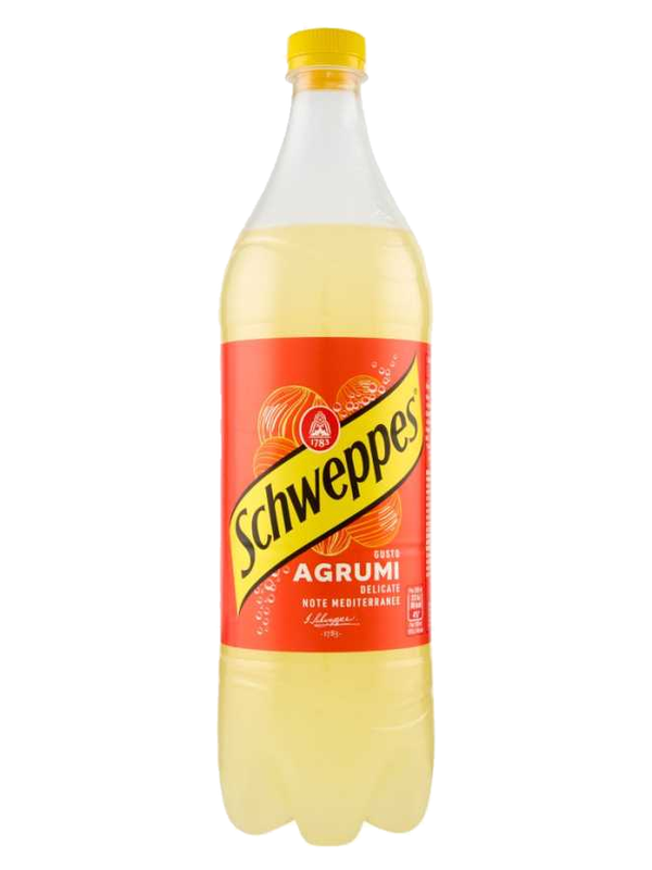 Schweppes soda aux agrumes 1 L · bouteille