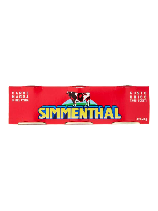 Simmenthal viande bovine en gelée 3 x 140 g · lot