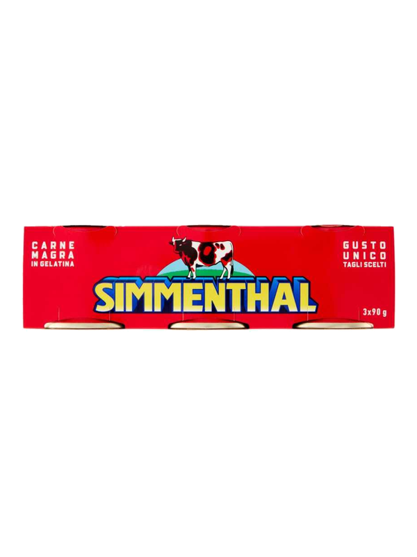 Simmenthal viande bovine en gelée 3 x 90 g · lot