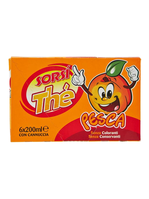 Sorsì thé glacé à la pêche 6 x 20 cl · lot