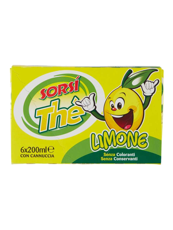 Sorsì thé glacé au citron 6 x 20 cl · lot