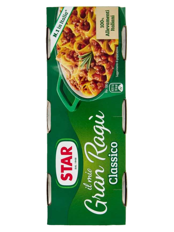 Star sauce Granragù à la viande 3 x 100 g · lot