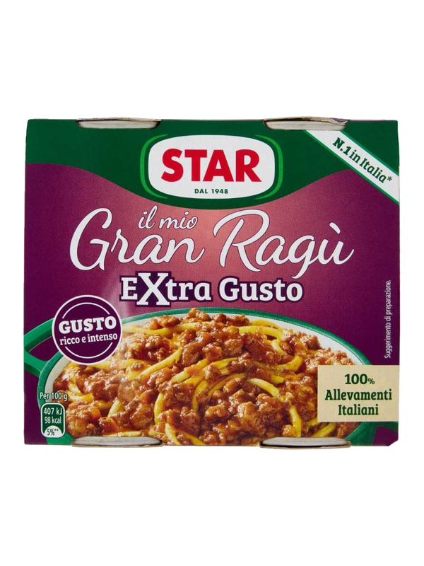 Star sauce Granragù à la viande Extra Gusto 2 x 180 g · lot