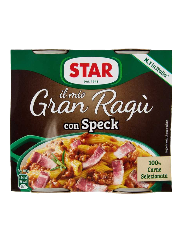 Star sauce Granragù au speck 2 x 180 g · lot