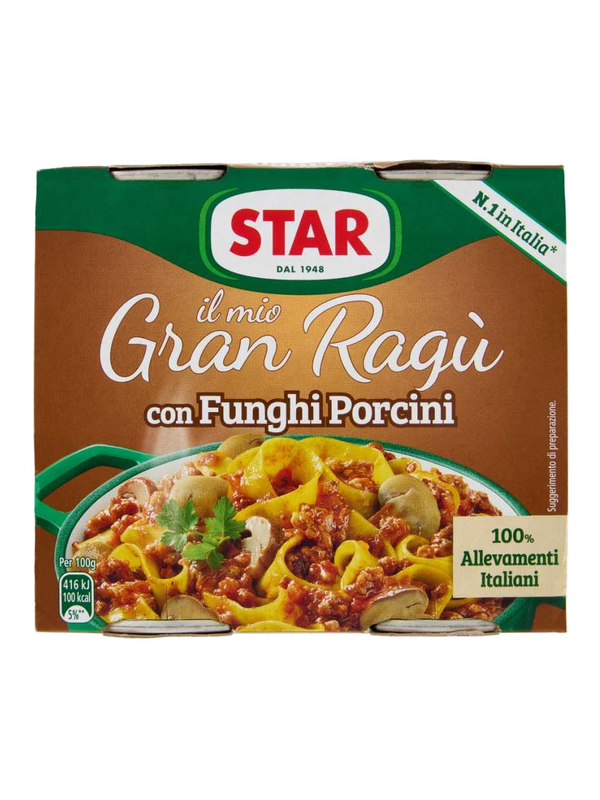 Star sauce Granragù aux champignons 2 x 180 g · lot