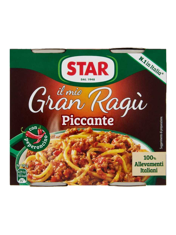 Star sauce Granragù piquante 2 x 180 g · lot