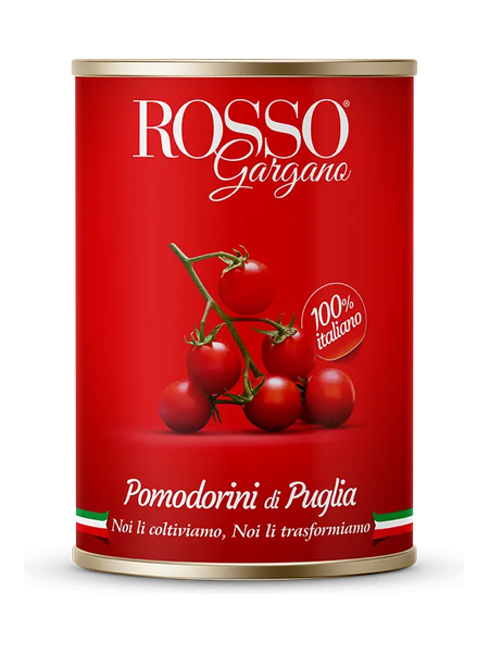 Tomates cerises des Pouilles 400 g · boîte