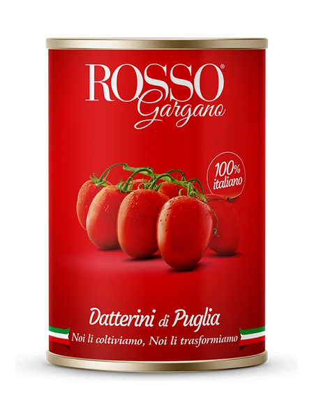 Tomates datterini des Pouilles 400 g · boîte