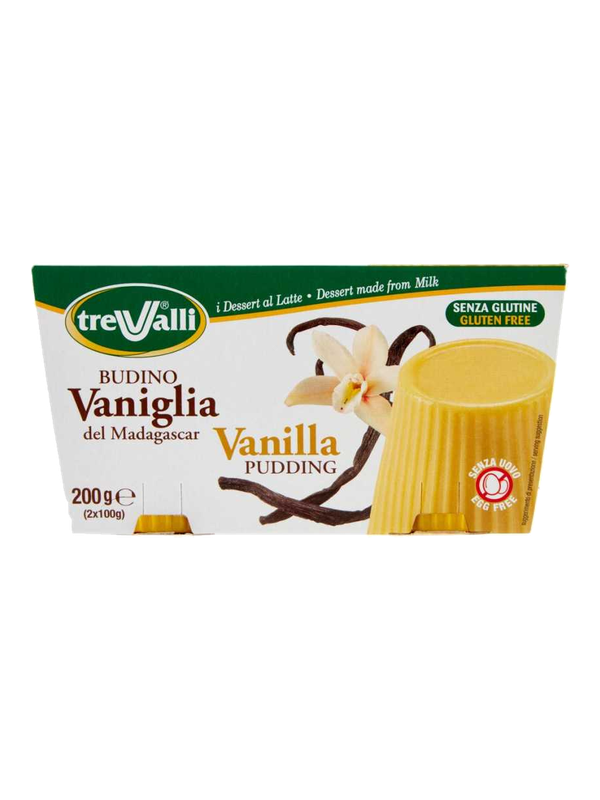 Trevalli crème dessert à la vanille 2 x 100 g · lot