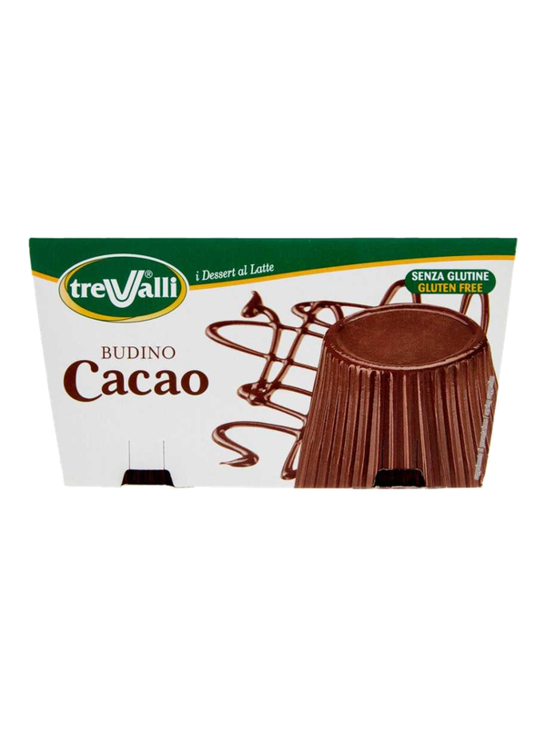 Trevalli crème dessert au cacao 2 x 100 g · lot