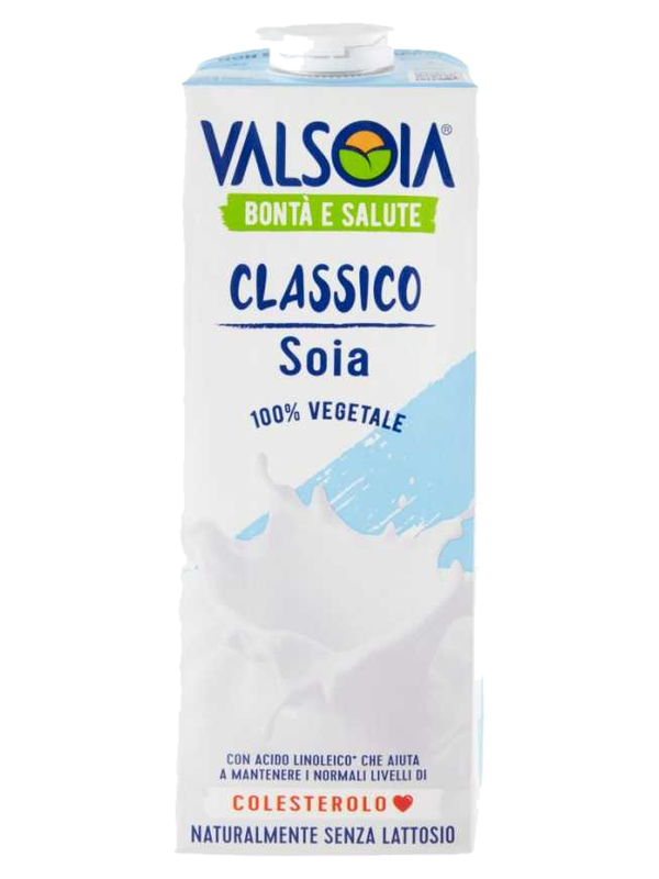Valsoia boisson au soja enrichie en calcium 1 L · brique