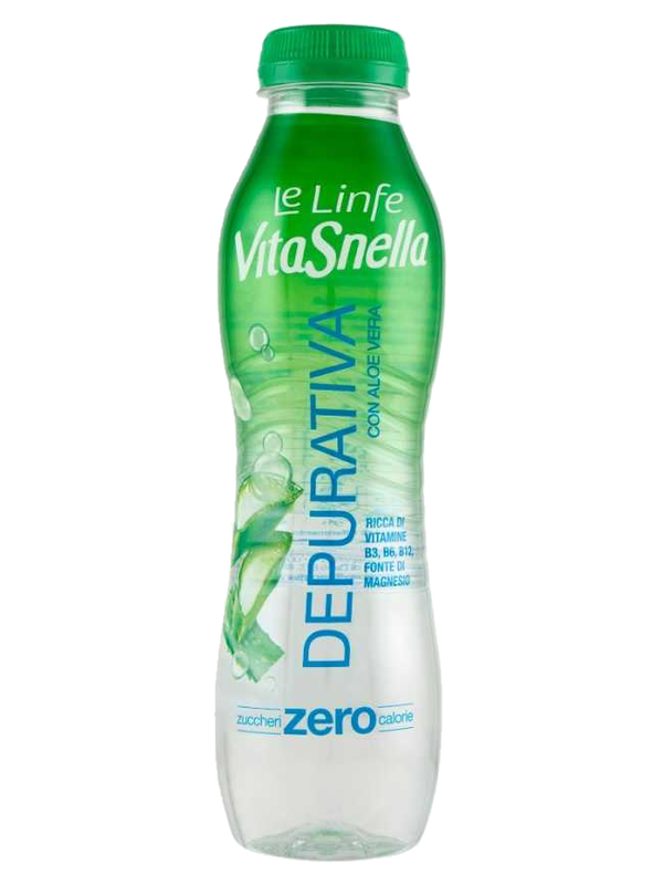 Vitasnella Le Linfe Depurativa à l'aloe vera 50 cl · bouteille